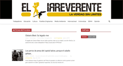 Desktop Screenshot of elirreverente.cl